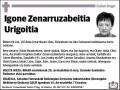 ZENARRUZABEITIA URIGOITIA,IGONE