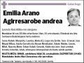 ARANO AGUIRRESAROBE,EMILIA