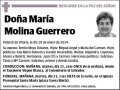 MOLINA GUERRERO,MARIA