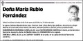 RUBIO FERNANDEZ,MARIA