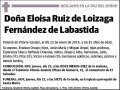 RUIZ DE LOIZAGA FERNANDEZ DE LABASTIDA,ELOISA