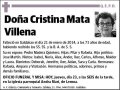MATA VILLENA,CRISTINA
