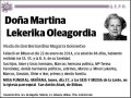 LEKERIKA OLEAGORDIA,MARTINA