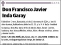 INDA GARAY,FRANCISCO JAVIER