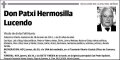 HERMOSILLA LUCENDO,PATXI