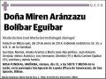 BOLIBAR EGUIBAR,MIREN ARANZAZU