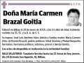 BRAZAL GOITIA,MARIA CARMEN