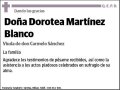 MARTINEZ BLANCO,DOROTEA
