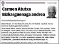 ATUTXA BIZKARGUENAGA,CARMEN