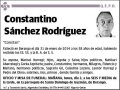 SANCHEZ RODRIGUEZ,CONSTANTINO