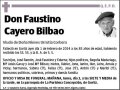 CAYERO BILBAO,FAUSTINO