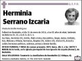 SERRANO IZCARIA,HERMINIA