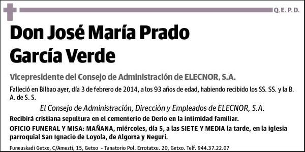 PRADO GARCIA VERDE,JOSE MARIA