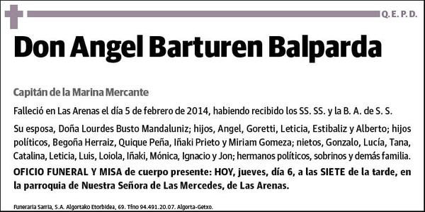 BARTUREN BALPARDA,ANGEL