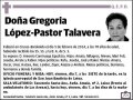 LOPEZ-PASTOR TALAVERA,GREGORIA
