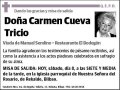 CUEVA TRICIO,CARMEN