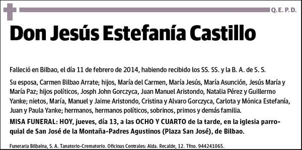 ESTEFANIA CASTILLO,JESUS