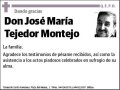 TEJEDOR MONTEJO,JOSE MARIA
