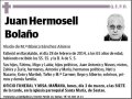 HERMOSELL BOLAÑO,JUAN