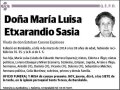 ETXARANDIO SASIA,MARIA LUISA