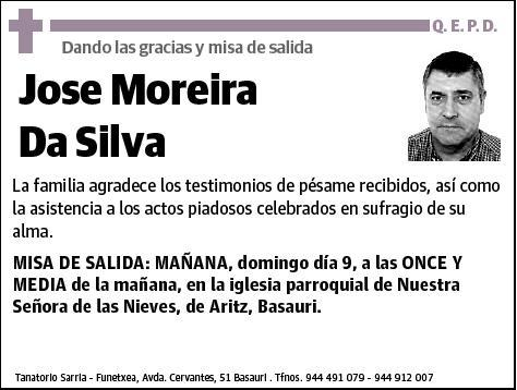 MOREIRA DA SILVA,JOSE