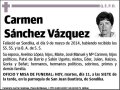 SANCHEZ VAZQUEZ,CARMEN