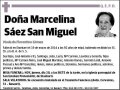 SAEZ SAN MIGUEL,MARCELINA