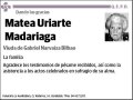 URIARTE MADARIAGA,MATEA