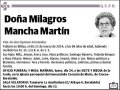 MANCHA MARTIN,MILAGROS