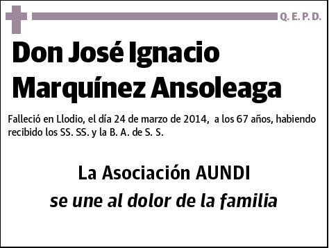 MARQUINEZ ANSOLEAGA,JOSE IGNACIO