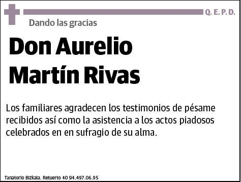 MARTIN RIVAS,AURELIO