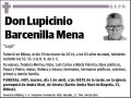 BARCENILLA MENA,LUPICINIO