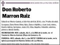 MARRON RUIZ,ROBERTO
