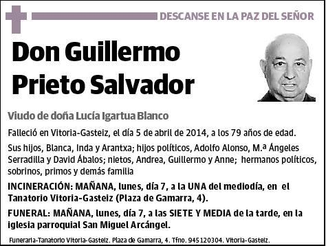 PRIETO SALVADOR,GUILLERMO