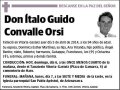 CONVALLE ORSI,ITALO GUIDO