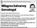 SALVARREY GOROSTEGUI,MILAGROS