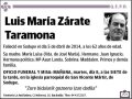 ZARATE TARAMONA,LUIS MARIA