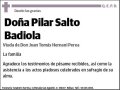 SALTO BADIOLA,PILAR