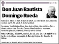 DOMINGO RUEDA,JUAN BAUTISTA