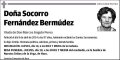 FERNANDEZ BERMUDEZ,SOCORRO