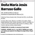 BARRUSO GALLO,MARIA JESUS
