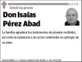 PEREZ ABAD,ISAIAS