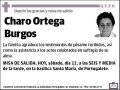 ORTEGA BURGOS,CHARO