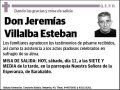 VILLALBA ESTEBAN,JEREMIAS