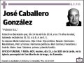 CABALLERO GONZALEZ,JOSE
