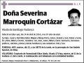 MARROQUIN CORTAZAR,SEVERINA