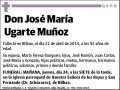 UGARTE MUÑOZ,JOSE MARIA