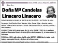 LINACERO LINACERO,Mª CANDELAS