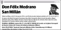MEDRANO SAN MILLAN,FELIX
