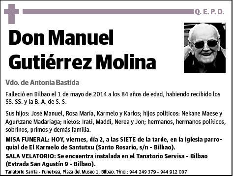 GUTIERREZ MOLINA,MANUEL